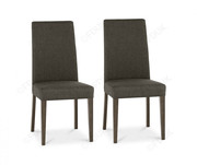 Bentley Designs Miles Walnut Taper Back Dining Chair 