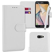Premium PU Leather Flip Wallet Case Cover Pouch For Samsung Galaxy J5 