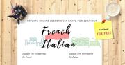 Private French/Italian lessons with Qualified and Experienced Native T