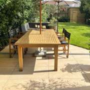 Elevate Your Outdoors with Buff Porcelain Paving
